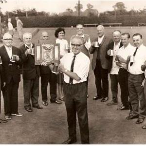 Little Bealings win Quoits Trophy c 1969